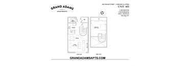 UNIT 603 at Grand Adams Apartment Owner LLC, Hoboken, 07030