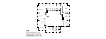 O- 3 Bedrooms 2.5 Bathrooms Floor Plan at The Stott, Detroit, Michigan.