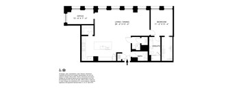 Unit 04 Floor Plan  at Vinton, Michigan, 48226