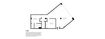 Unit B9 2 Bed 2 Bath Floor Plans  at The Assembly, Detroit, Michigan