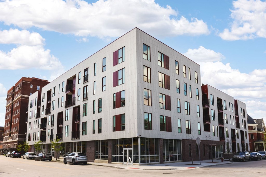 Exterior of The Flats