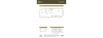 H2 Floor Plan at Book Tower, Detroit, MI, 48226
