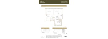 Unit Q3 Floor Plan at Book Tower, Michigan