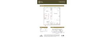 Unit R Floor Plan at Book Tower, Michigan, 48226