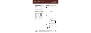Floor Plans_Unit-207 at The Ferguson Apartments, Detroit, MI