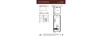 Floor Plans_Unit-610 at The Ferguson Apartments, Michigan, 48226