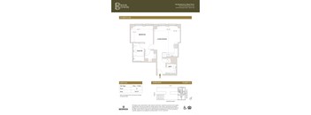 a typical floor plan of a home  at Book Tower, Michigan