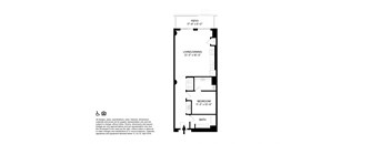 1 Bedroom 1 Bathroom O Floor plan at The May, Cleveland, OH, 44114