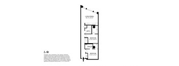 2 Bedroom 2 Bathroom T4 Floor plan at The May, Cleveland, OH, 44114