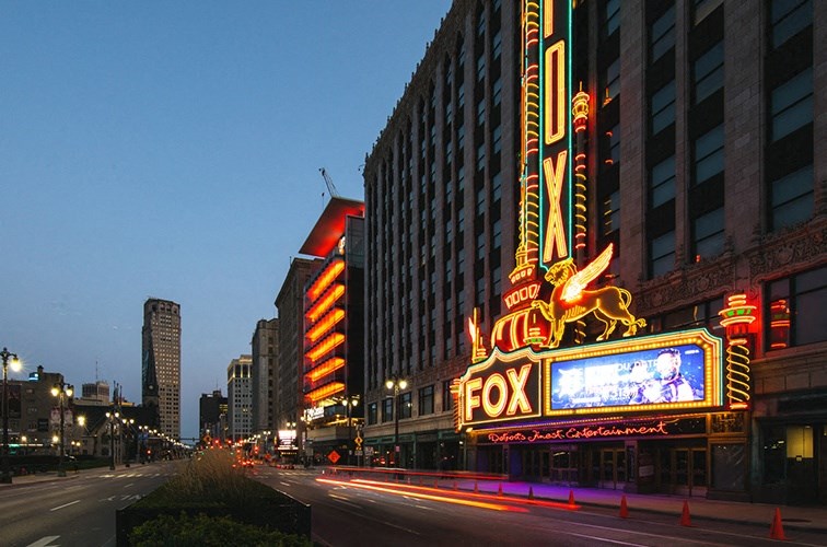 Neighborhood Entertainment at Book Tower, Michigan, 48226