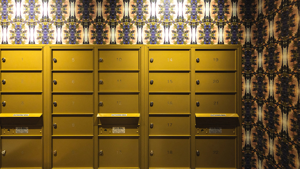 Letter box at Vinton, Detroit