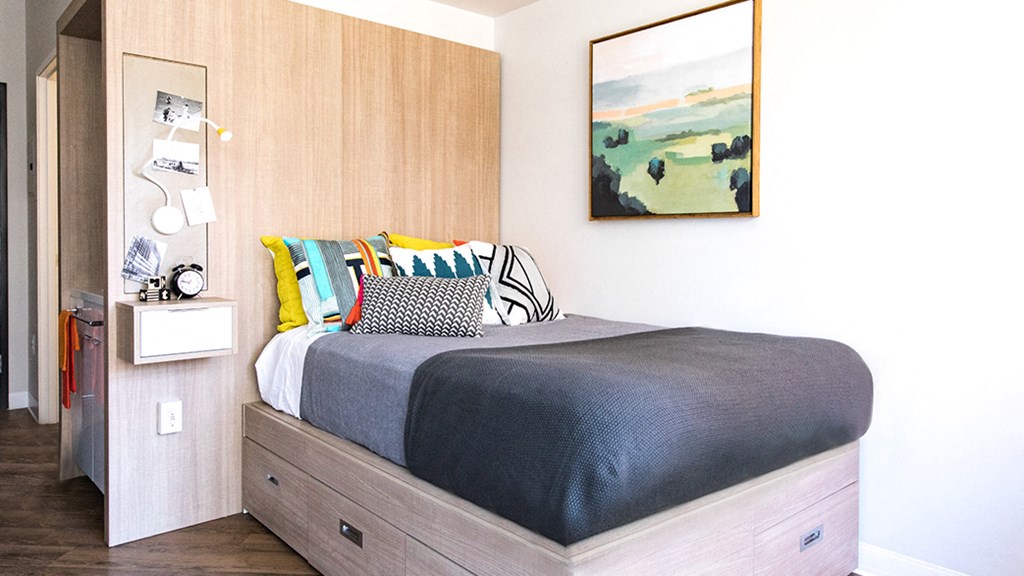 Gorgeous Bedroom at 28Grand, Michigan, 48226