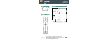 the floor plan of the apartment