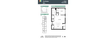 the floor plans of the apartments