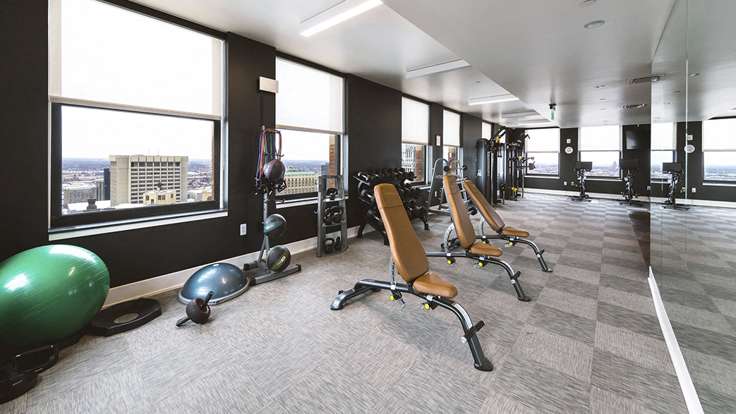 High Endurance Fitness Center  at The Malcomson, Detroit, 48226