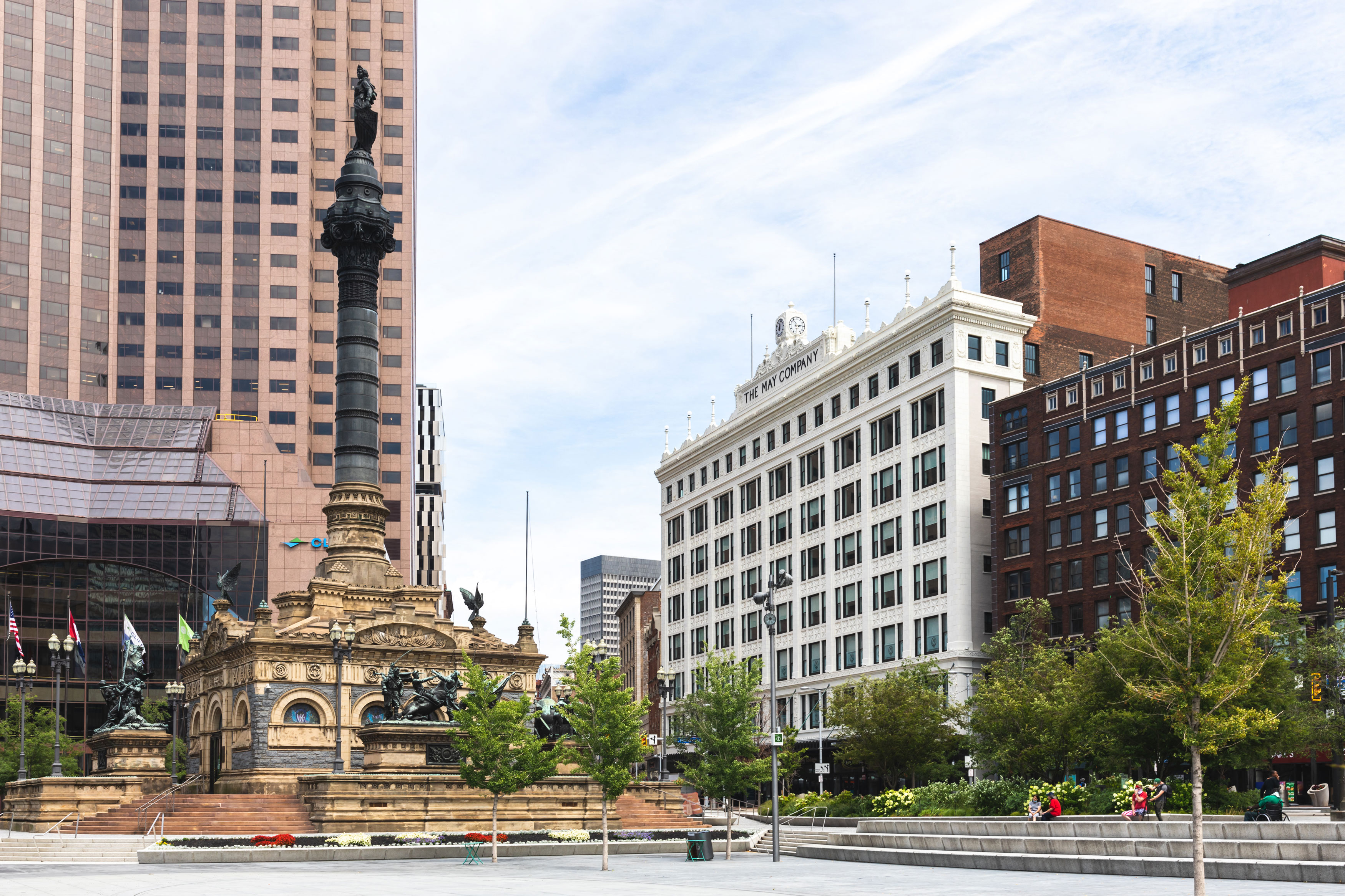 Apartment Exterior at The May, Cleveland, Ohio