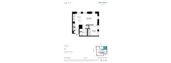 E Floor Plan at The Stott, Detroit, MI
