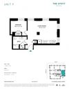 F Floor Plan F Floor Plan at The Stott, Detroit, 48226