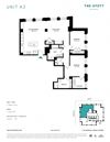 K2 Floor Plan K2 Floor Plan at The Stott, Detroit, MI, 48226