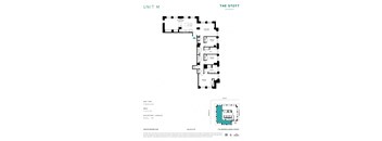 M Floor Plan at The Stott, Detroit, 48226
