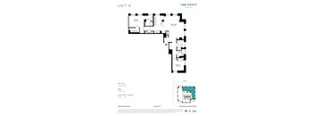N Floor Plan at The Stott, Detroit, MI, 48226