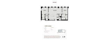 Unit3 Floor Plan at Vinton, Michigan, 48226