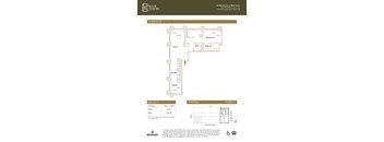 PH1 Floor Plan at Book Tower, Michigan