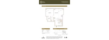 Q2 Floor Plan at Book Tower, Detroit, MI