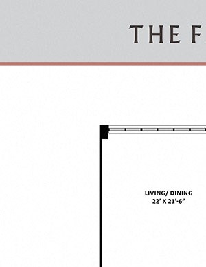 The Herbert Floor Plan The Herbert Floor Plan at The Ferguson, Detroit, MI, 48226