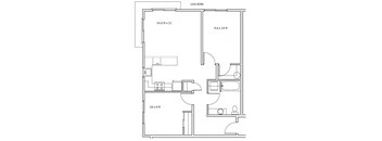 the floor plan of the third floor of the barn starter home