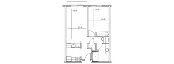 the floor plan of the first floor