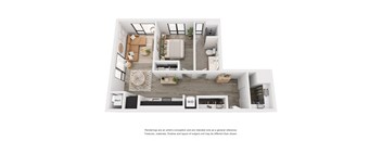 Fantastic space, corner home, great closets, extra windows provide tons of natural light. 1 bedroom 1 bath 720 sq. ft. at The Weidler in Portland, OR 97209