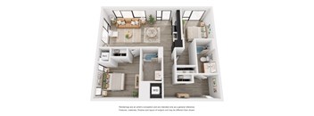 Two beds, two baths, corner layout, great closets, storage space 2 Bed 2 Bath 990 - 1,010 sq. ft. at The Weidler in Portland, OR 97209