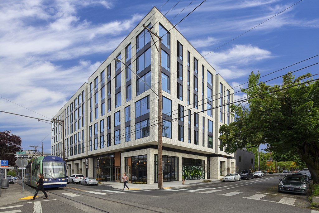 Building exterior at The Weidler in Portland, OR 97209