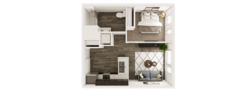 1-Bedroom (A)