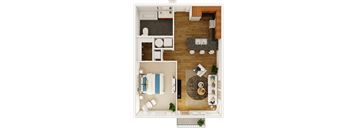1-Bedroom Loft