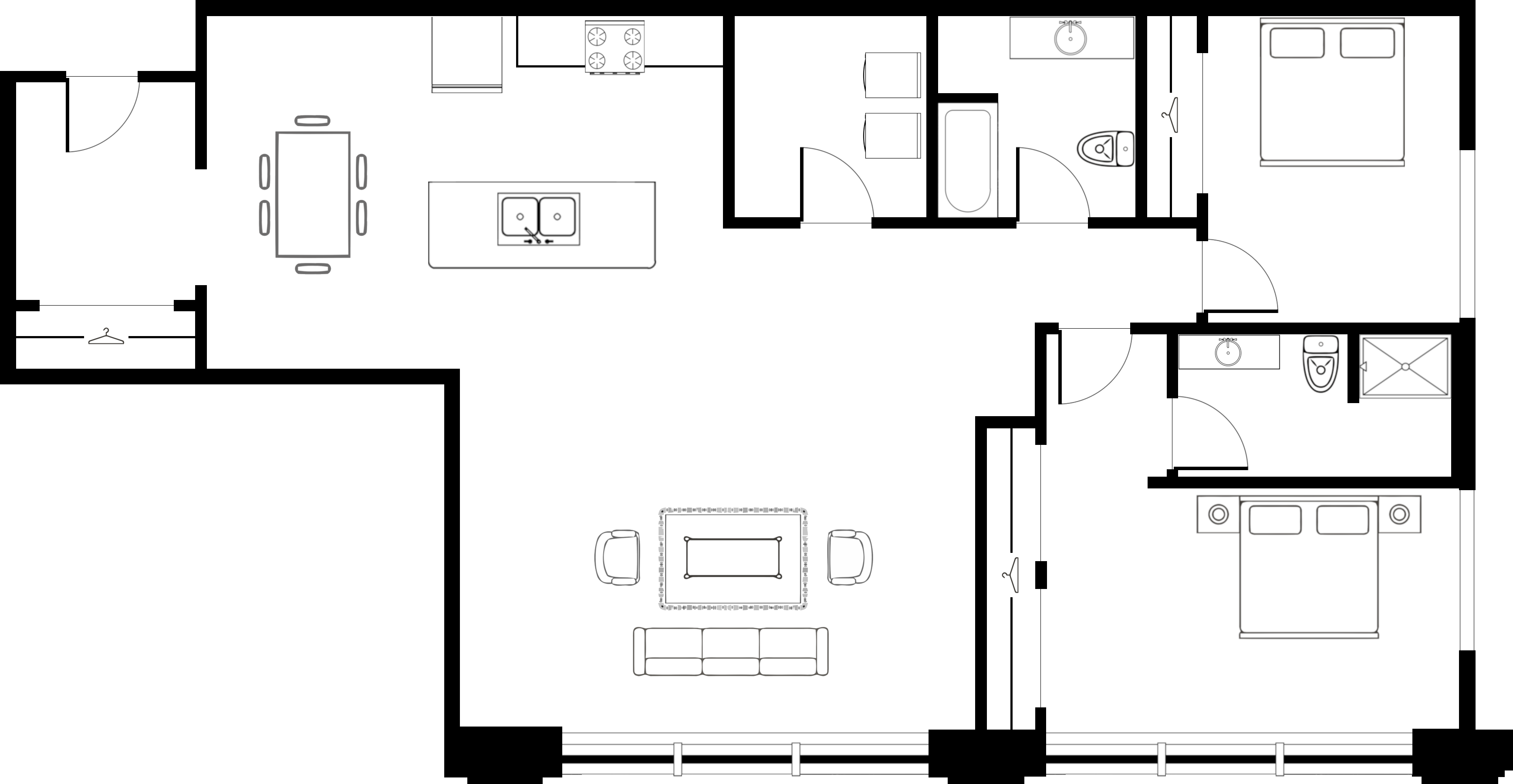 Apartments 201 & 301