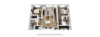 2 Bedroom - D at The Daniels at Northern Gateway Apartments, Saukville, 53080