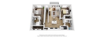 2 Bedroom - F at The Daniels at Northern Gateway Apartments, Saukville, WI, 53080