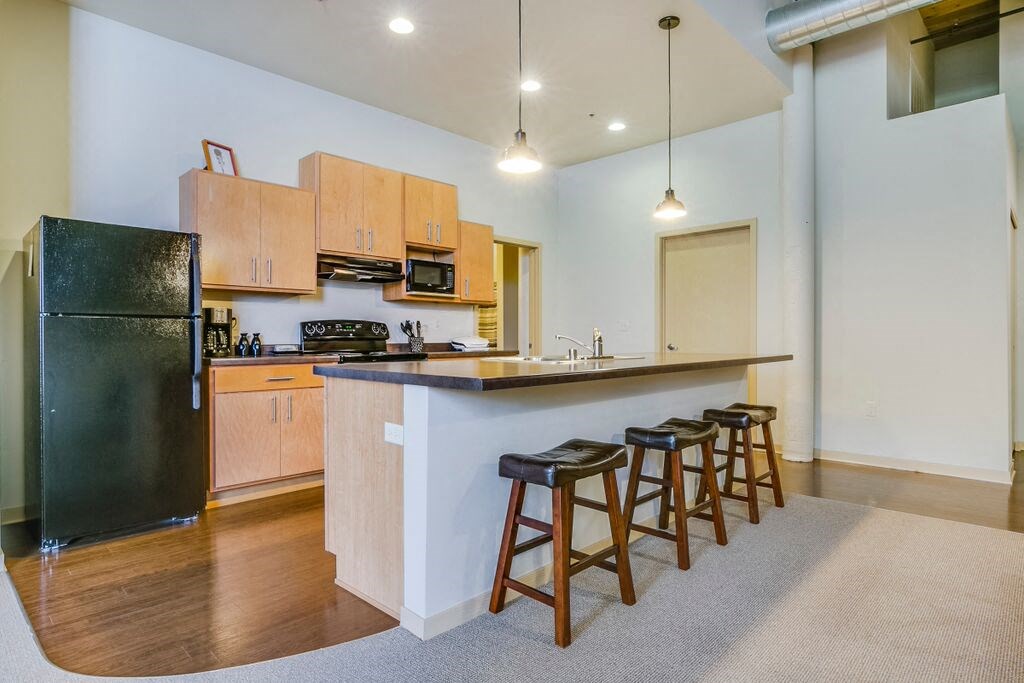 Interior Kitchen with Island