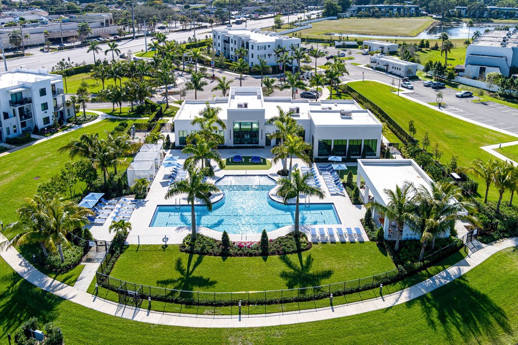 Aerial View at Altis Blue Lake, Florida, 33467