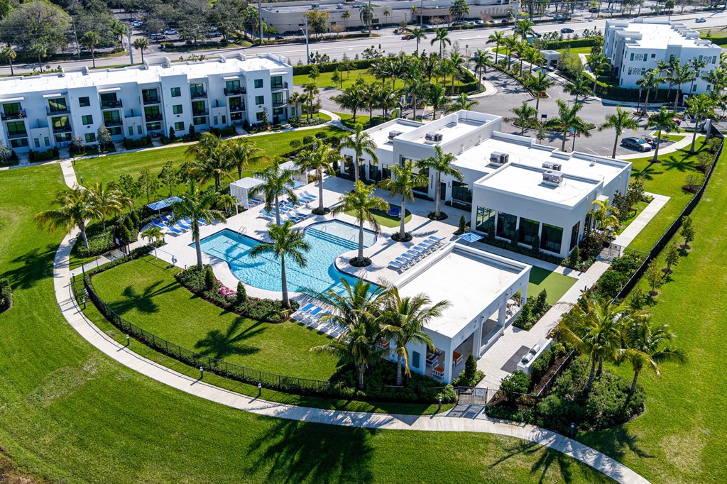 Drone View at Altis Blue Lake, Florida, 33467