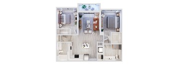 a floor plan of a 1 bedroom apartment at the chelsea apartments, transparent png at Leena Plantation, Plantation, 33322