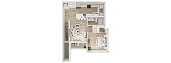 A5U 1 Bed / 1 Bath