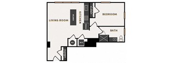 floor plan photo of the junction at white stone station in menomonee falls, wi