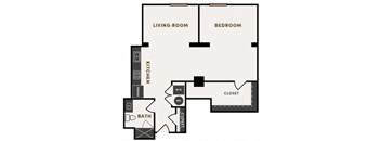 floor plan photo of the junction at white stone station in menomonee falls, wi
