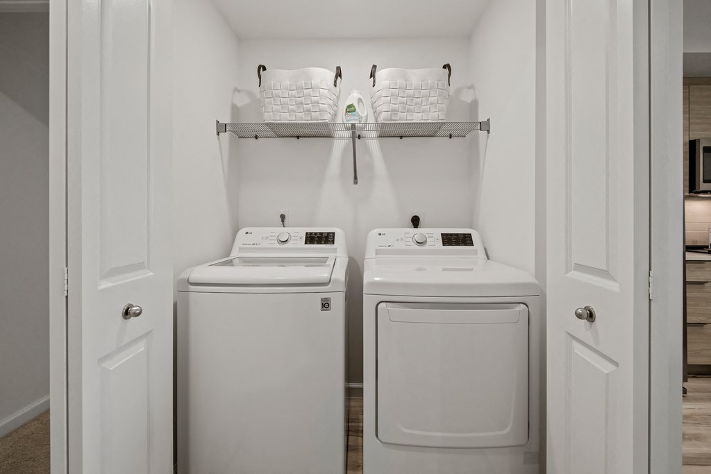our apartments have a laundry room with a washer and dryer at Altis Grand Lake Willis, Florida, 32821