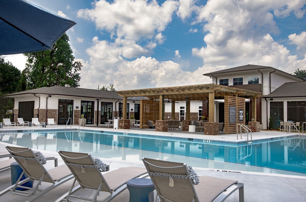 take a dip in our resort style swimming pool