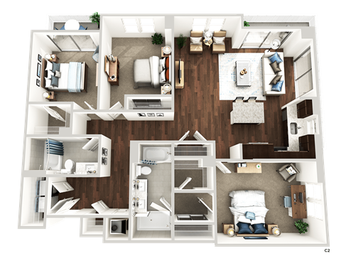 1640 E. Sunrise Blvd 1-3 Beds Apartment for Rent - Photo Gallery 47