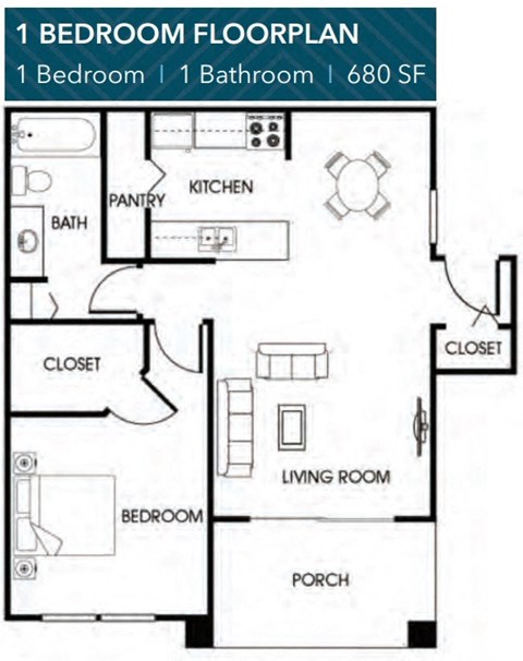 Lake Creek - 1 Bedroom